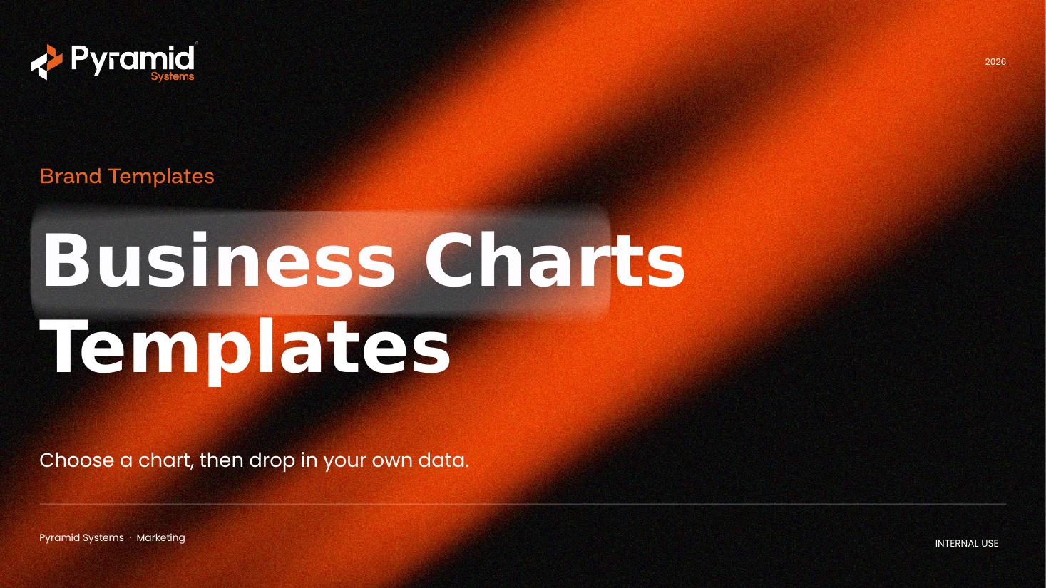 Business Charts — cover slide